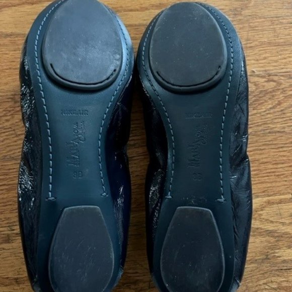 Maria Sharapova Cole Haan Air Bacara Ballet "Blazer Blue Paten Leather", Size 8B - Picture 4 of 8